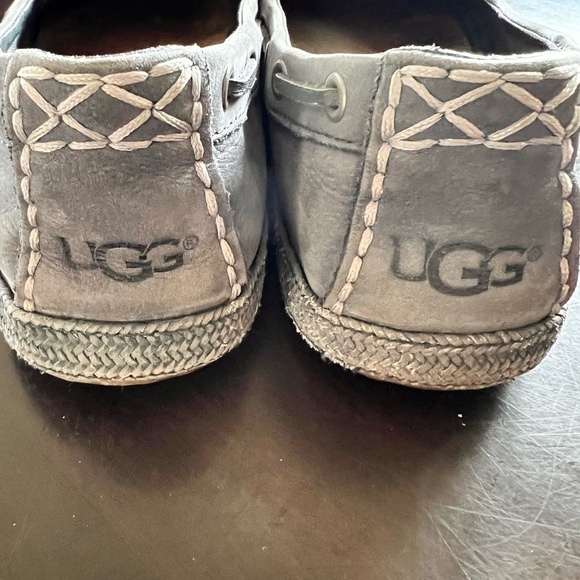 Ugg leather loafers blue-pre loved in very good condition - Picture 4 of 4